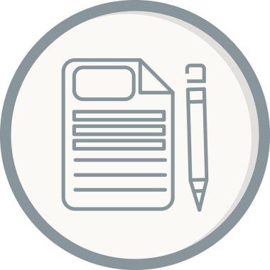 Taslak ağ simgesi basit illüstrasyon