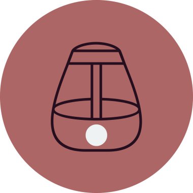 Nemlendiricinin vektör çizimi 