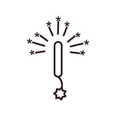 Maytapın vektör illüstrasyonu