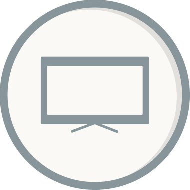 televizyon ikonu. vektör çizim