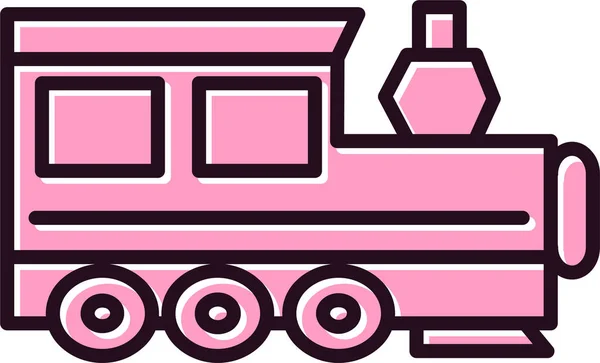 列車だ Webアイコンシンプルなイラスト — ストックベクタ