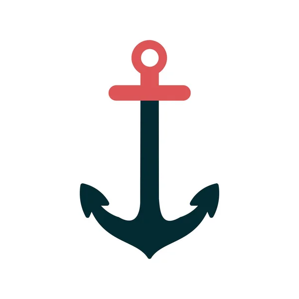 Anchor Icon Simple Illustration Nautical Symbol Vector — Stock Vector