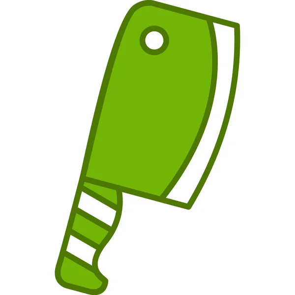 Cleaver Icon Vector Illustration — Stock Vector