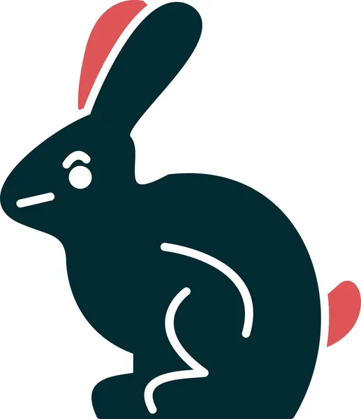 Illustration Rabbit Web Icon — Image vectorielle