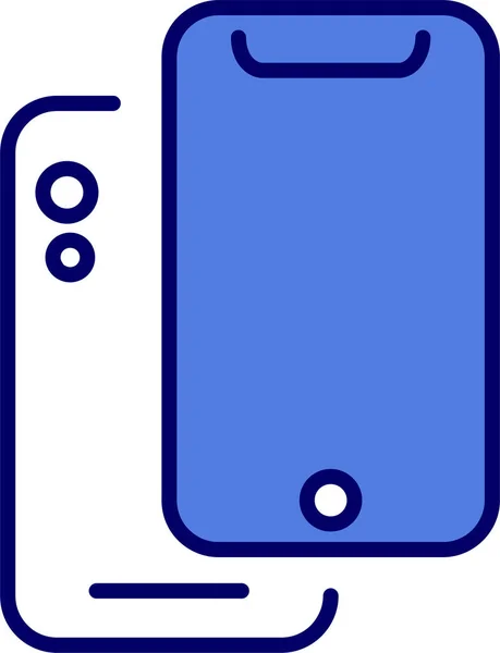 Smartphone Icon Vector Illustration Design — Stock Vector