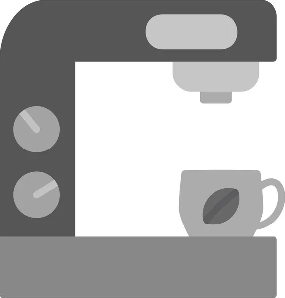 Ikona Ekspresu Kawy Ilustracja Wektora — Wektor stockowy