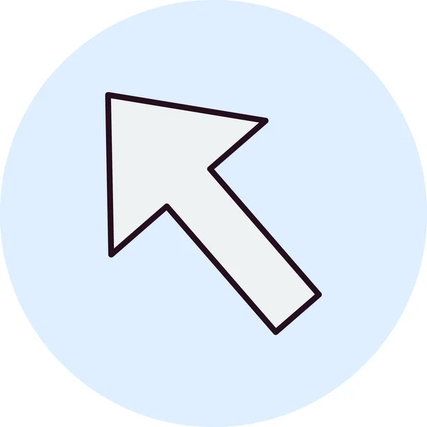 Cursor Icon Vektor Illustration — Stockvektor