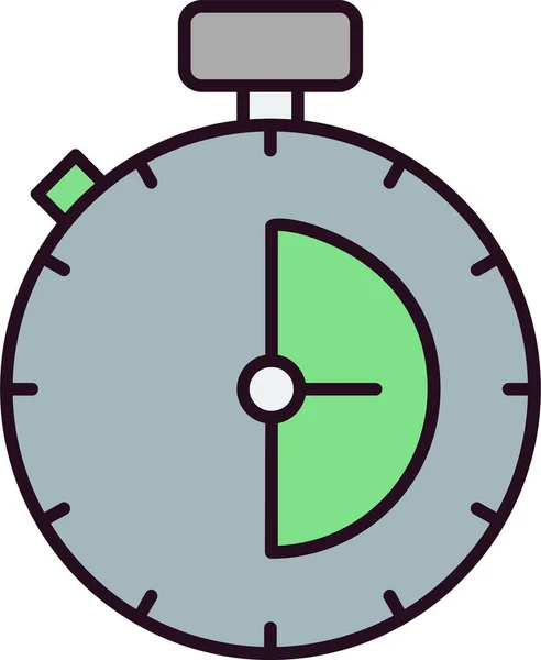 Countdown Web Icon Simple Illustration Stopwatch — 스톡 벡터