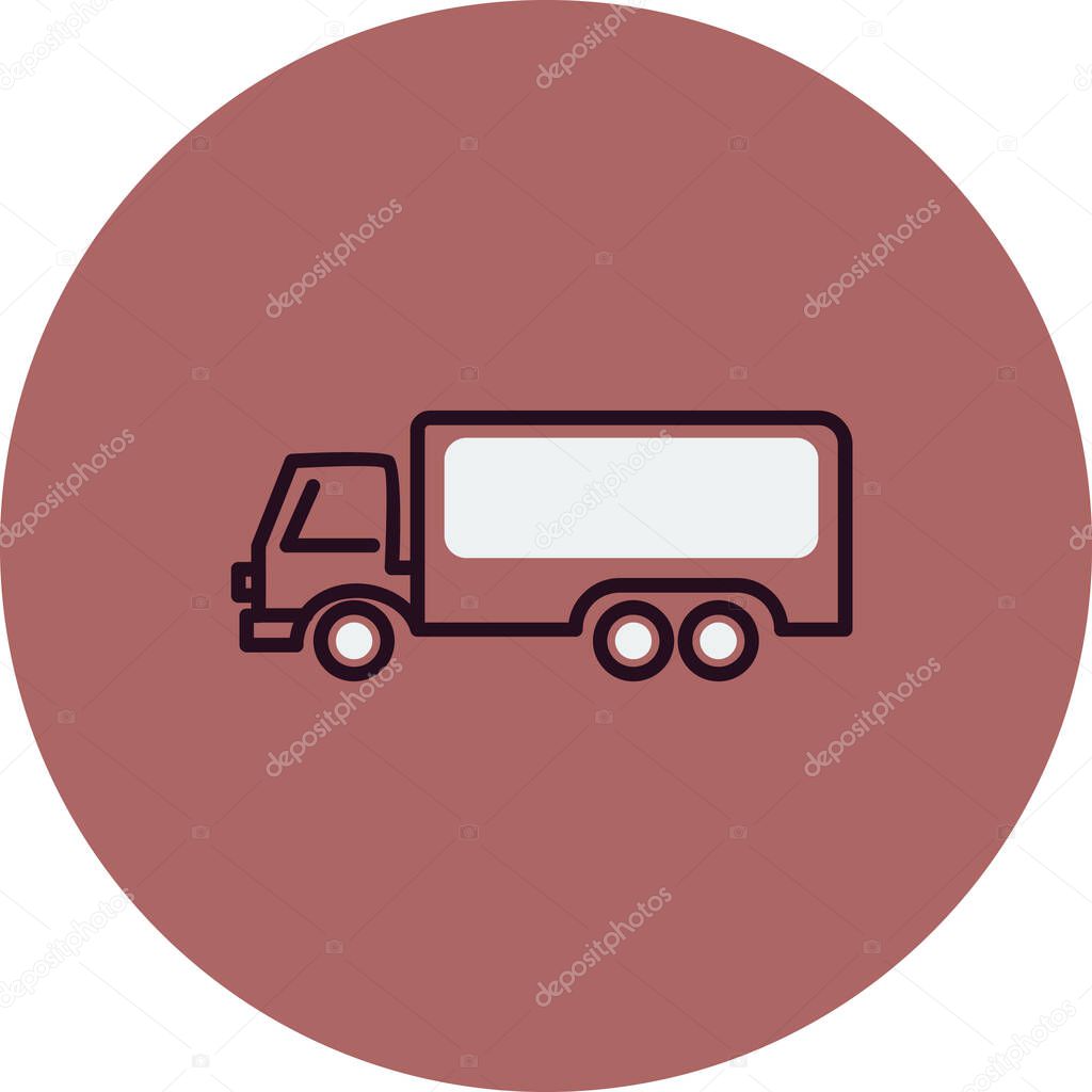 truck. web icon simple design 