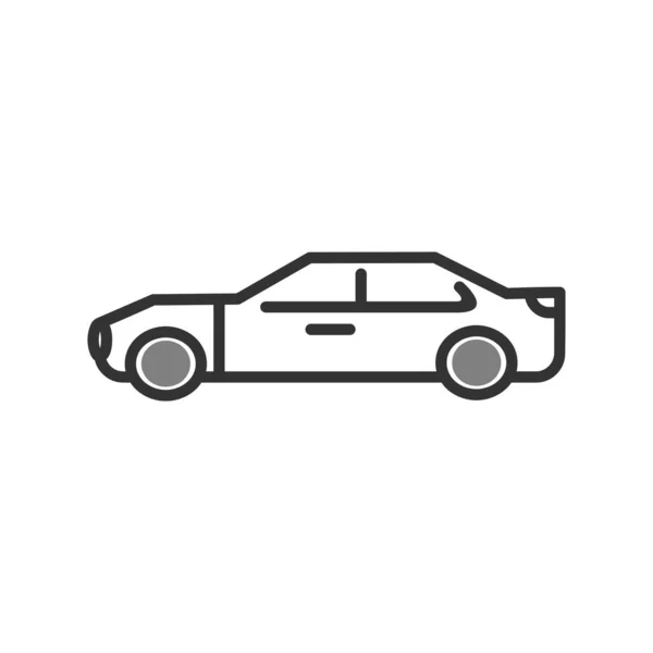 Спорт Значок Автомобіля Векторні Ілюстрації — стоковий вектор