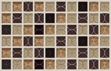 İllüstrasyon klasik yamasız mozaik mozaik antika model vektör arka planı. Geleneksel dekoratif geometrik dekoratif seramik iç mimari banyo, tuvalet, mutfak dekoratifi için uygun.