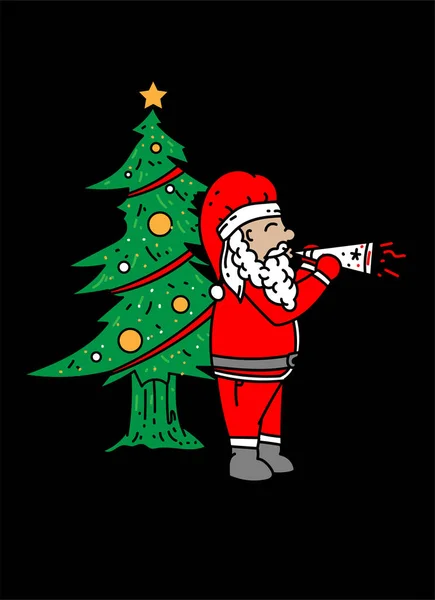 Noel Baba ve Trompet Yeni Yıl