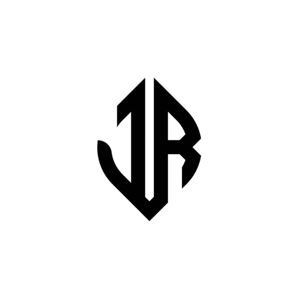 Lettera Logo Monogram Con Semplice Modello Design Geometrico Stile Continuativo — Vettoriale Stock