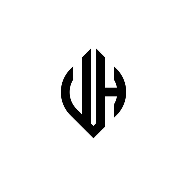 Літера Логотипу Monogram Простим Продовженням Форми Геометричний Дизайн Шаблон Ізольований — стоковий вектор