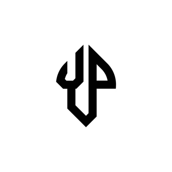 Lettre Logo Monogram Avec Modèle Conception Géométrique Simple Continu Isolé — Image vectorielle