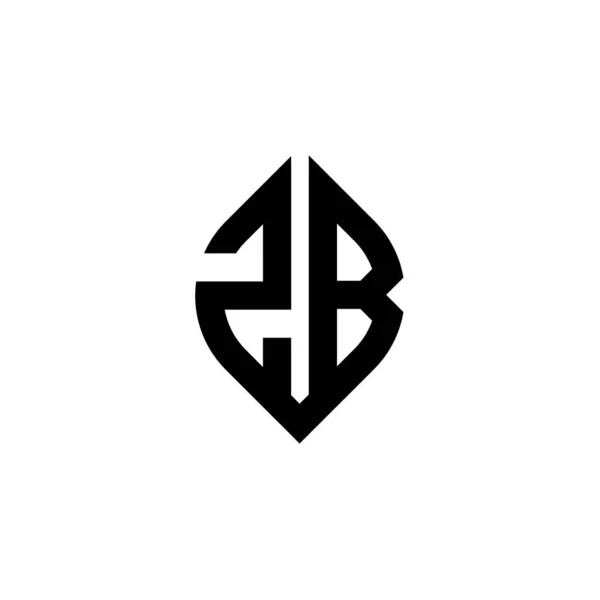 Επιστολή Λογότυπου Monogram Απλό Γεωμετρικό Σχεδιαστικό Πρότυπο Συνεχούς Σχήματος Που — Διανυσματικό Αρχείο
