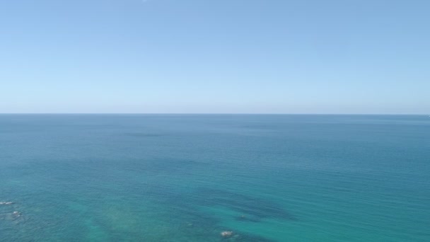 Mar Tropical Hermoso Océano Agua Mar Superficie Verano Día Vista — Vídeos de Stock
