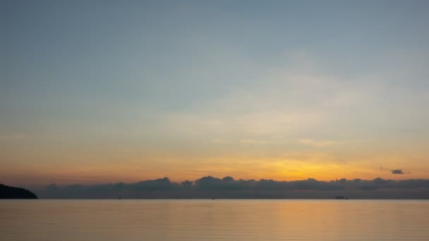 Czas Lapse Chmury Wschodzie Słońca Piękne Światło Natury Niesamowite Kolory — Wideo stockowe