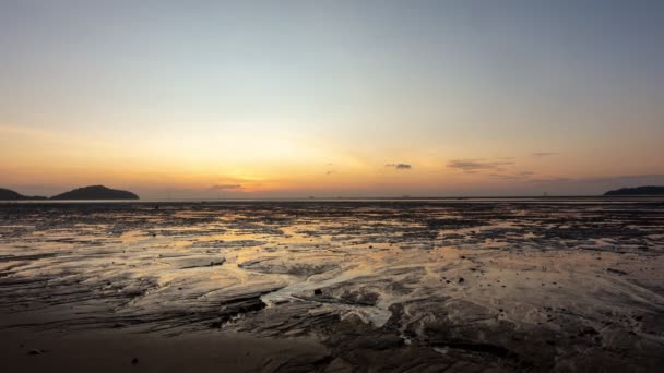 Hermoso Lapso Tiempo Majestuoso Amanecer Atardecer Cielo Paisaje Amazing Luz — Vídeos de Stock