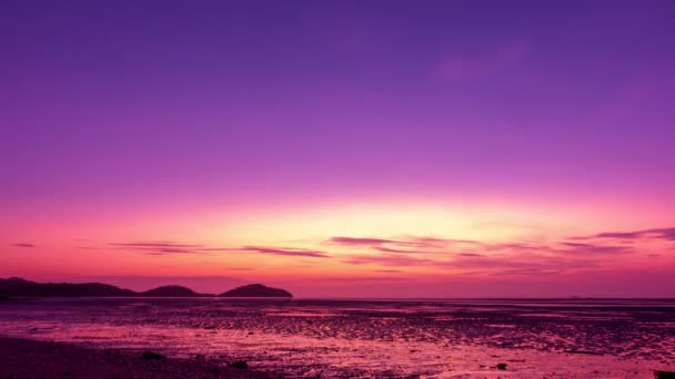 Кіберпанк Тенденція Популярна Timelapse Nature Beautiful Blur Light Sunset Sunrise — стокове відео