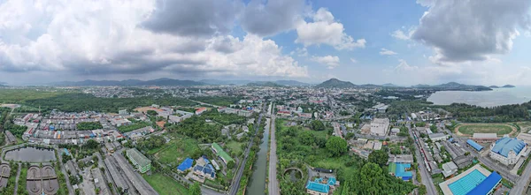 Phuket Tailandia Marzo 2022 Vista Aérea Drone Fotografía Vista Ángulo —  Fotos de Stock