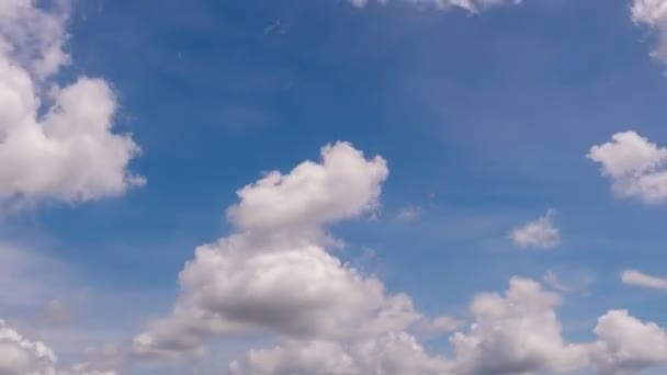Nuvem Tempo Lapso Natureza Fundo Natureza Vista Tempo Lapso Nuvens — Vídeo de Stock