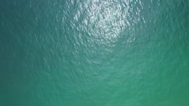 Top Widok Tło Powierzchni Morza — Wideo stockowe