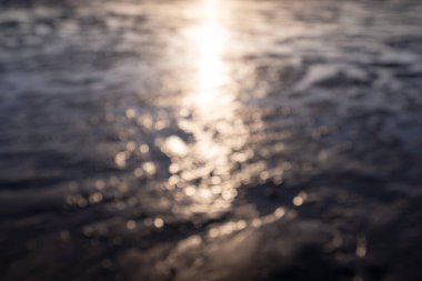 Güzel altın soyut arkaplan Bokeh sönmüş ışıklar soyut arkaplan Güzel altın ışık bulanık doku arkaplan