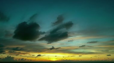 Time lapse of Majestic sunset or sunrise landscape Amazing light of nature cloudscape sky colorful background