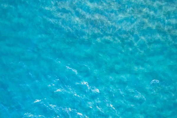Sea surface aerial view water surface texture, Turquoise sea background Beautiful nature Amazing view seascape background