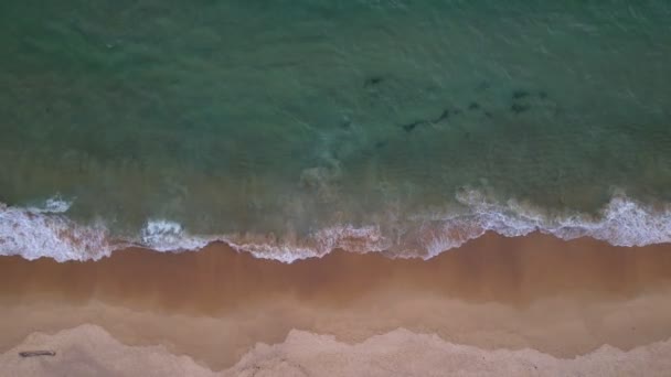 Phuket Beach Sea Amazing Beach Aerial View Tropical Beach Sea — Videoclip de stoc