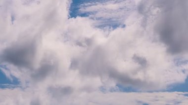 Amazing nature cloudscape Time Lapse.Timelapse of dark clouds moving fast cinematic sky background