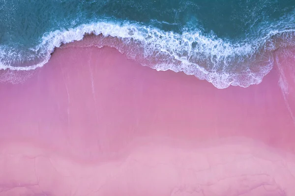 Beach Sand Sea Shore Waves White Foamy Summer Sunny Day — Fotografia de Stock