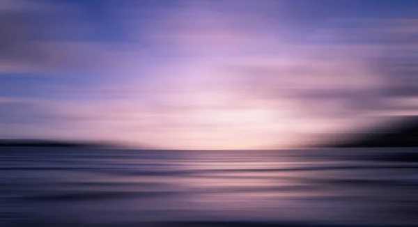 Blurred Latar Belakang Laut Saat Matahari Terbenam Abstrak Latar Belakang Stok Lukisan  