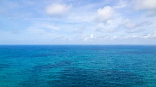 Zeeoppervlak Luchtfoto Bird Eye View Foto Van Blauwe Golven Water — Stockfoto
