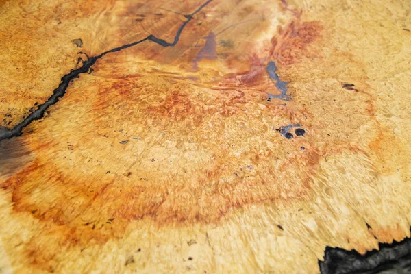 Texture of epoxy resin table