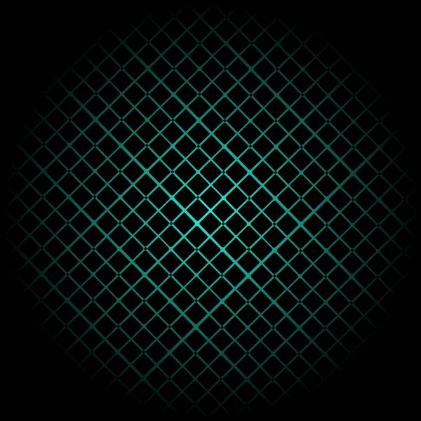 Soyut Cyan metal altıgen yarım ton arkaplan deseni 