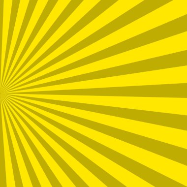 Soyut Retro Sunburst pop-art çizgi roman arkaplanı