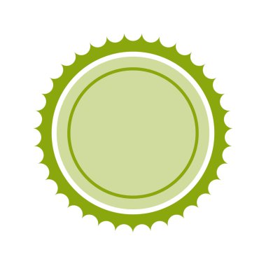 Soyut Vintage dekoratif mühür pulu düz tasarım