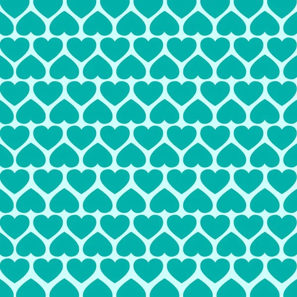 Kusursuz mavi kalp arka plan Düz dizayn