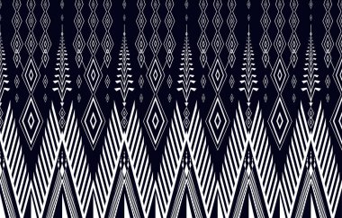 Arkaplan veya duvar kağıdı için soyut etnik geometrik desen tasarımı.