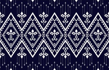 Kabile vektör süslemesi. Kusursuz Afrika modeli. Sembollü etnik halı. Aztek tarzı. Fayanslarda geometrik mozaik, majolika. Eski bir iç mekan. Modern halı. Tekstil üzerine coğrafi baskı. Kente Kumaşı.