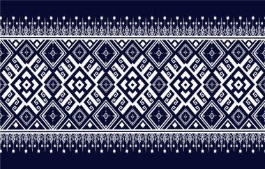 Kabile vektör süslemesi. Kusursuz Afrika modeli. Sembollü etnik halı. Aztek tarzı. Fayanslarda geometrik mozaik, majolika. Eski bir iç mekan. Modern halı. Tekstil üzerine coğrafi baskı. Kente Kumaşı.