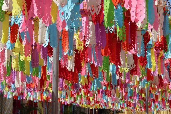 Lanterna Tradição Tailandesa Festival Loy Kratong — Fotografia de Stock