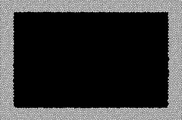 Frame Border Rectangle Image Frame Border Texture Black White Frame — Stockfoto