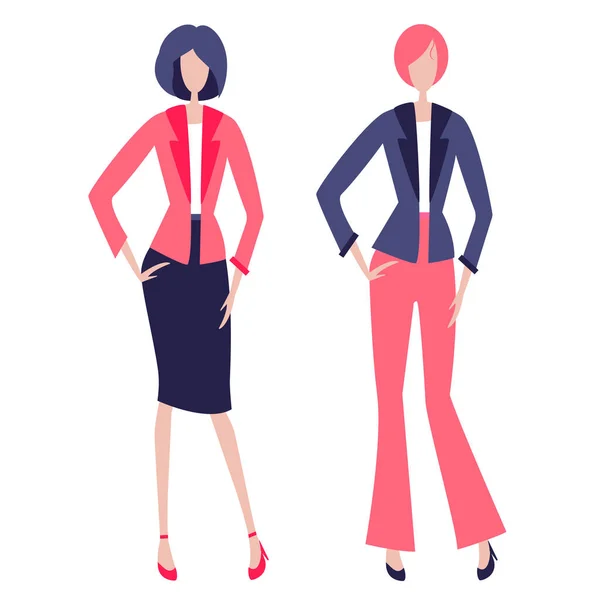 Mutlu kadınlar genç kız minimalizm soyut moda