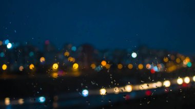 Bokeh ışıklarının soyut arkaplanı