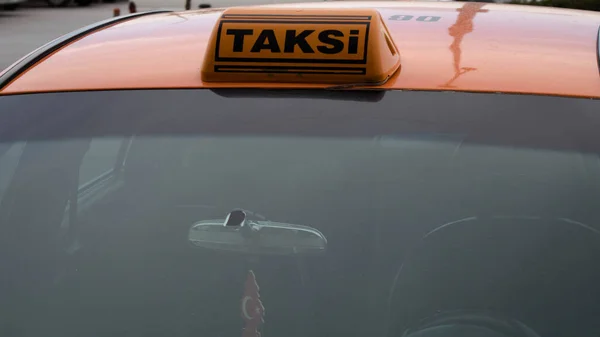 Таксист Машине — стоковое фото