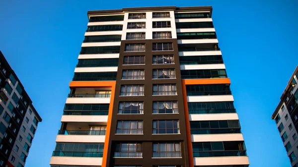 Modern Apartment Building City — Stock Photo, Image