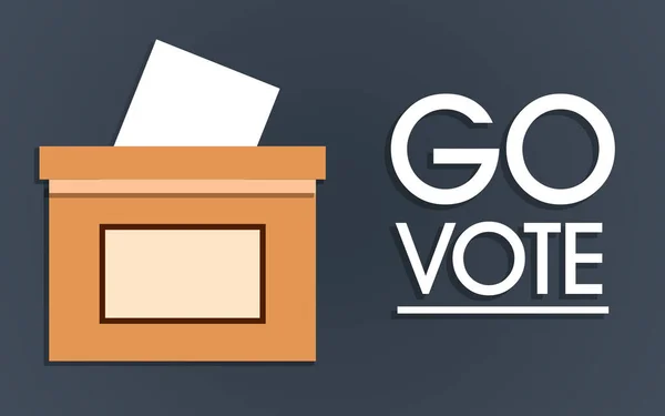 Vote Concept Text Voting Table — Stock Photo, Image